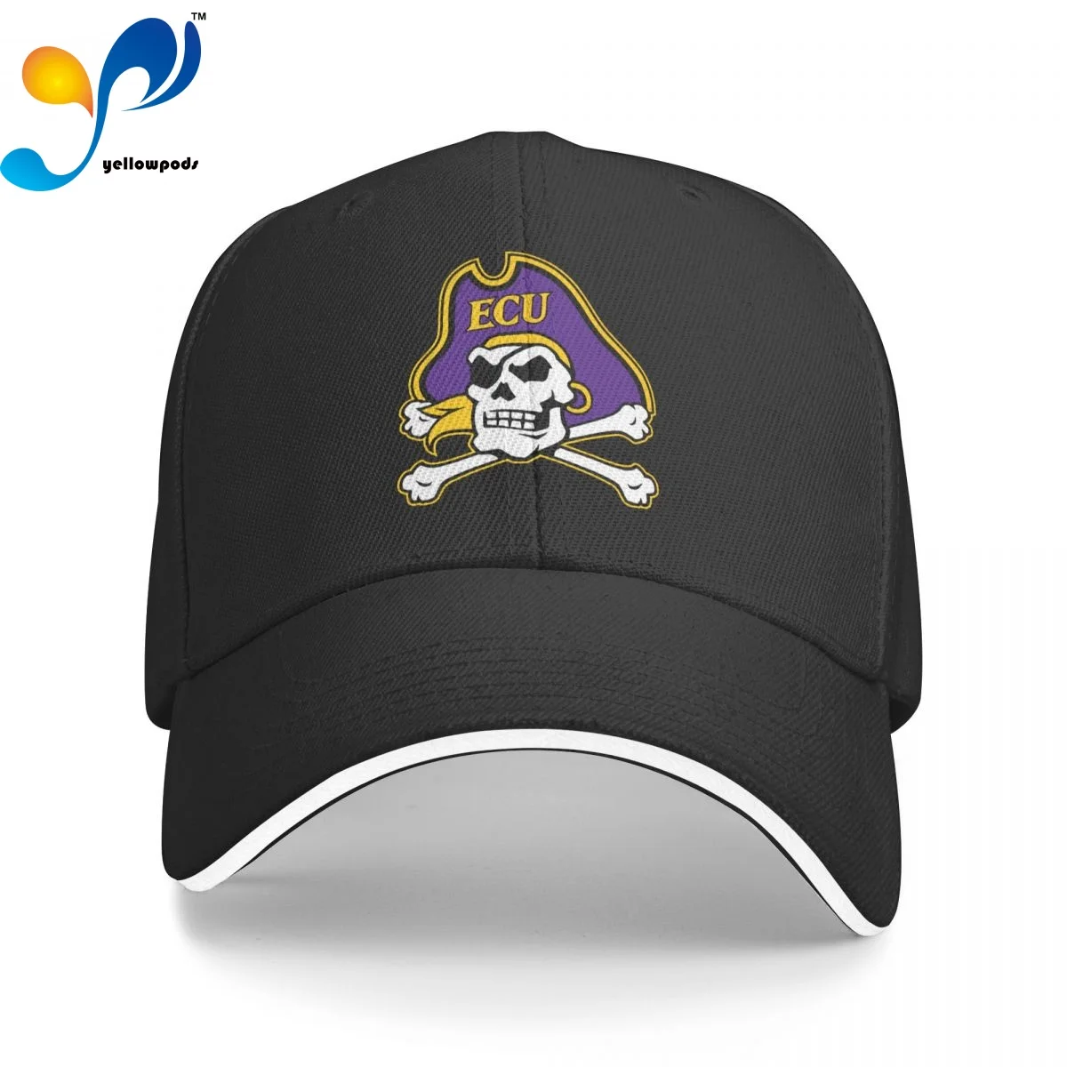 

East Carolina Baseball Hat Unisex Adjustable Baseball Caps Hats University for Men and Women