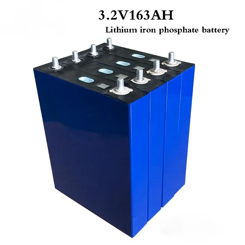 

3.2V 163Ah lifepo4 Battery Cells Lithium Iron Phosphate Rechargeable 4/8/12/16pcs 12V 163Ah 24V 300Ah battery packs Solar