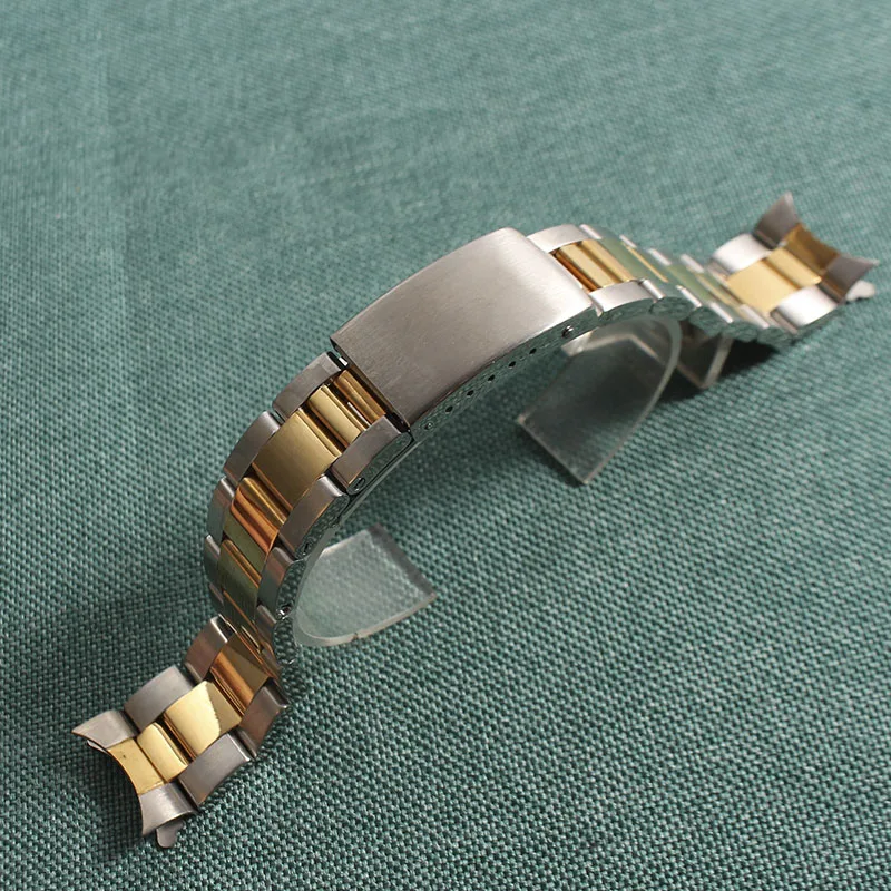Ремешок из нержавеющей стали для часов Rolex изогнутый сменный Браслет наручных 13