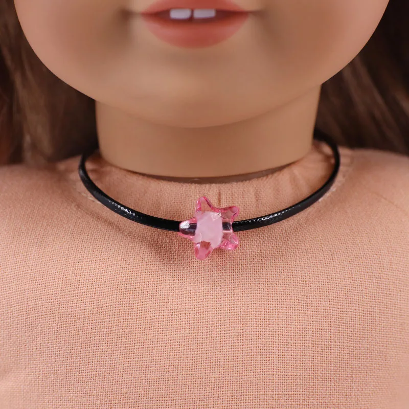 Кукольный браслет ожерелье в форме звезд для 18-дюймовых американских кукол 43 см