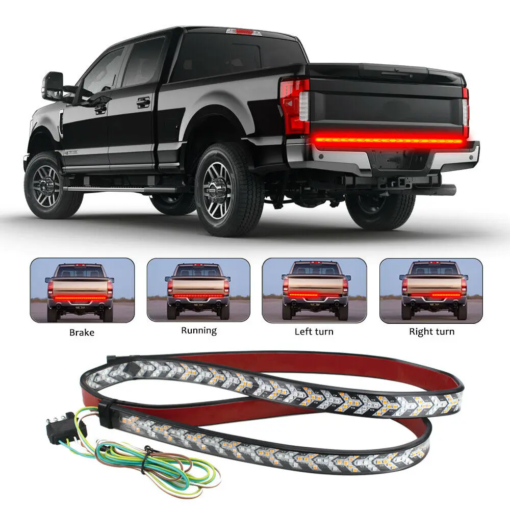 

For Arrow 60 Inch 528LED Truck Tailgate Light Bar Strip Brake Reverse Signal Tail