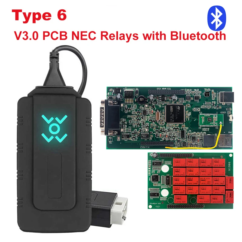 type6 New WOW cdp CDP TCS CDP Pro OBD2 Bluetooth R3 keygen,00 keygen для автомобилей/грузовиков OBD2 диагностический инструмент obd2 считыватель кодеров как MVD - Цвет: type6 New WOW cdp