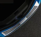 Задний бампер из нержавеющей стали для Toyota RAV4 XA40 2016 2017 2018, задние ворота, защитная пластина грузовика, порог, аксессуары для стайлинга автомобиля