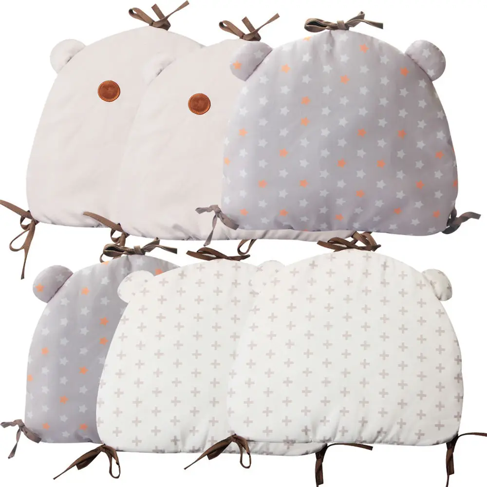 

Crib Protector 6PCS Baby Bed Bumper Baby Cot Bumpers Braid Cushion Baby Bed Protection Newborns Cushion Room Decor Girls Nordic
