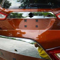 car products fit for suzuki sx4 s cross 2014 2021 accessories rear trunk lid molding protector sticker cover 1pcs exterior parts