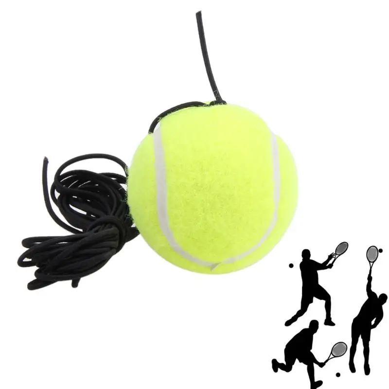 

High Quality Rubber Woolen Tennis Balls Trainer Tennis Ball with String