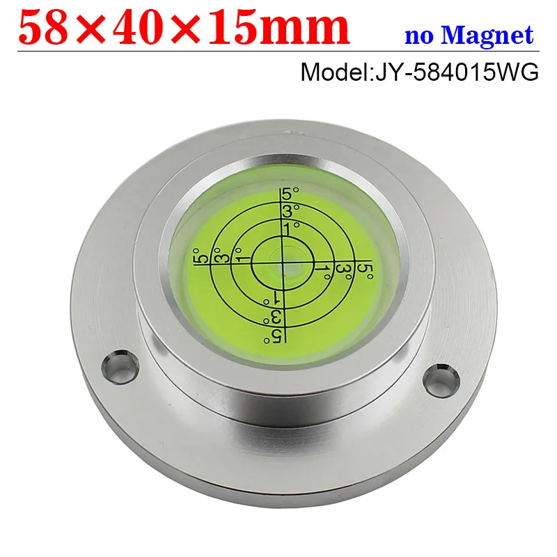 Escudo Fosco Circular Universal Ferramenta para Medição Ferramentas de Medição de Nível de Bolha Instrumentos de medição de nível