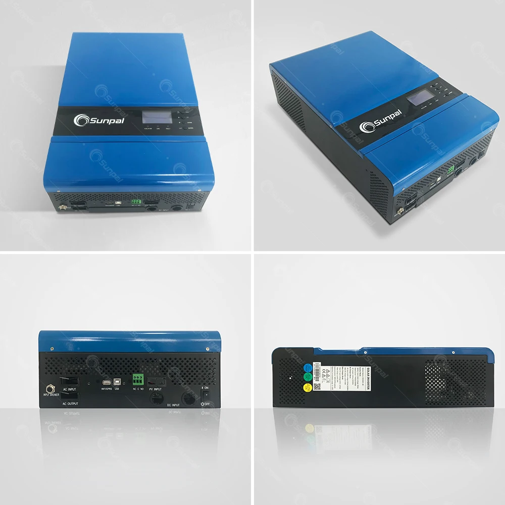 Горячая Распродажа 5000 Вт Гибридный Mppt солнечный инвертор 1KW 2KW 3KW 4KW 5KW Чистая