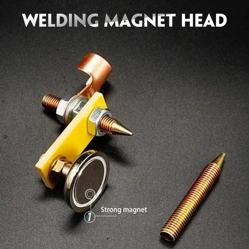 

Portable Electro Welding Magnetic Groundclampholder Magnet Ground Connector Welding Support