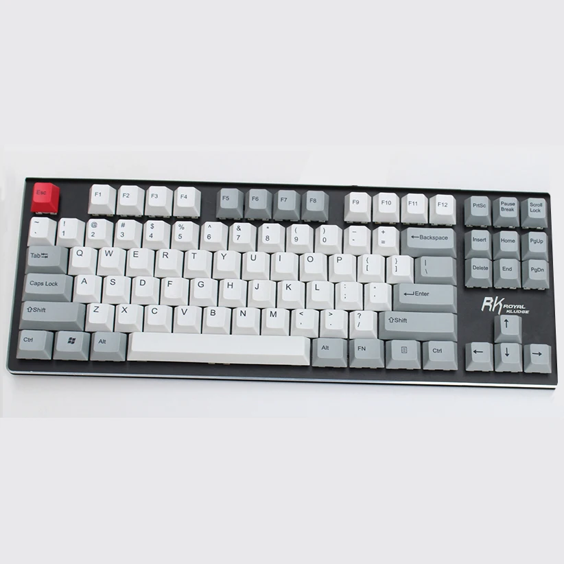 Толстые клавиатуры PBT с сублимационной краской вишневый профиль подходит для