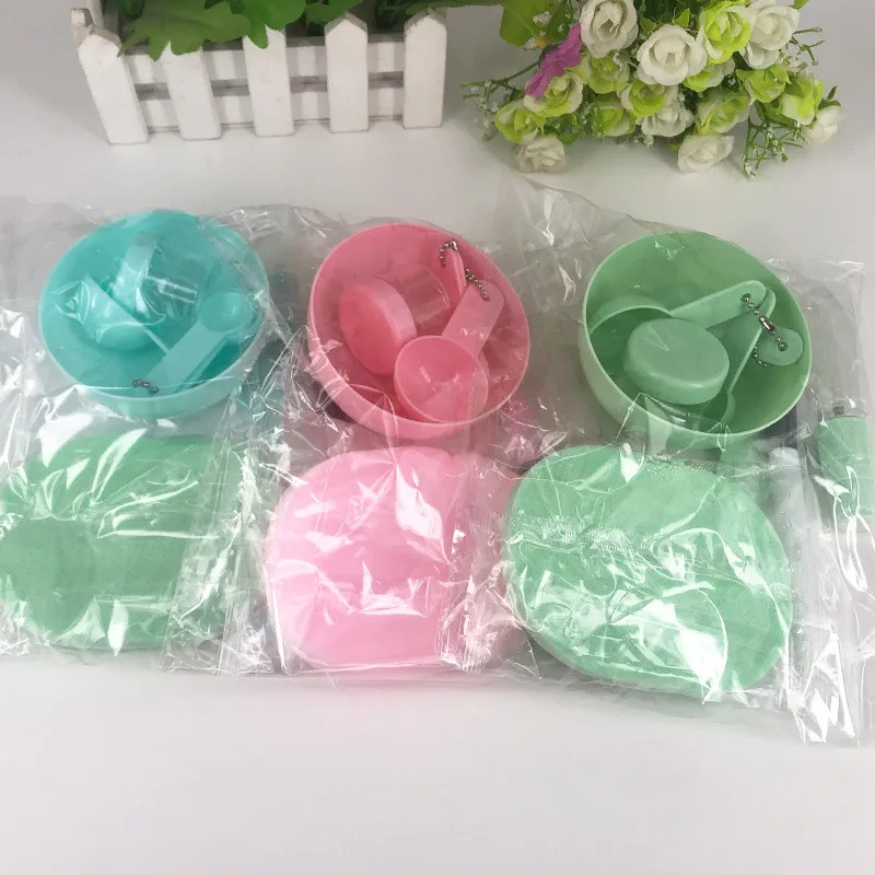 Новинка 9 шт./компл. DIY фотомаска для смешивания кистей ложка маска ухода за кожей