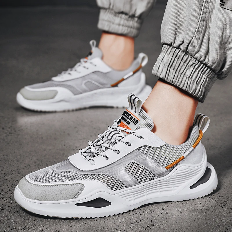 

hombre Sneakers comfortable for Breathable men running fashion Men zapatillas casual safety Casual shoes Light breathable de on
