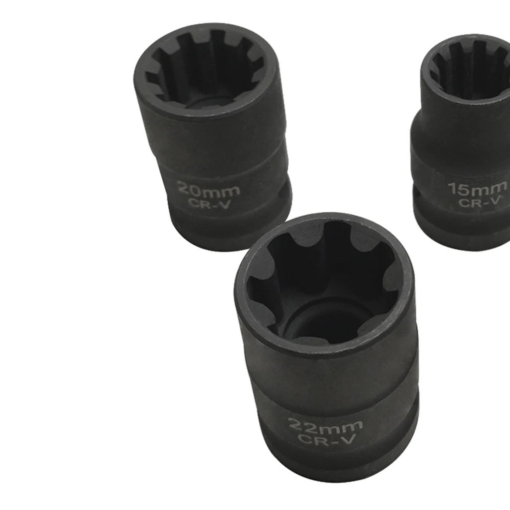 

5pcs/Set Brake Caliper Socket , 1/2" Square Drive for Porsche