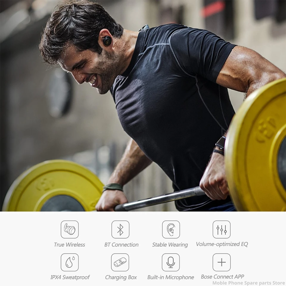 Original Bose SoundSport Free True Wireless Bluetooth Earphones TWS Sports Earbuds Waterproof Headphones Headset with Mic | Электроника