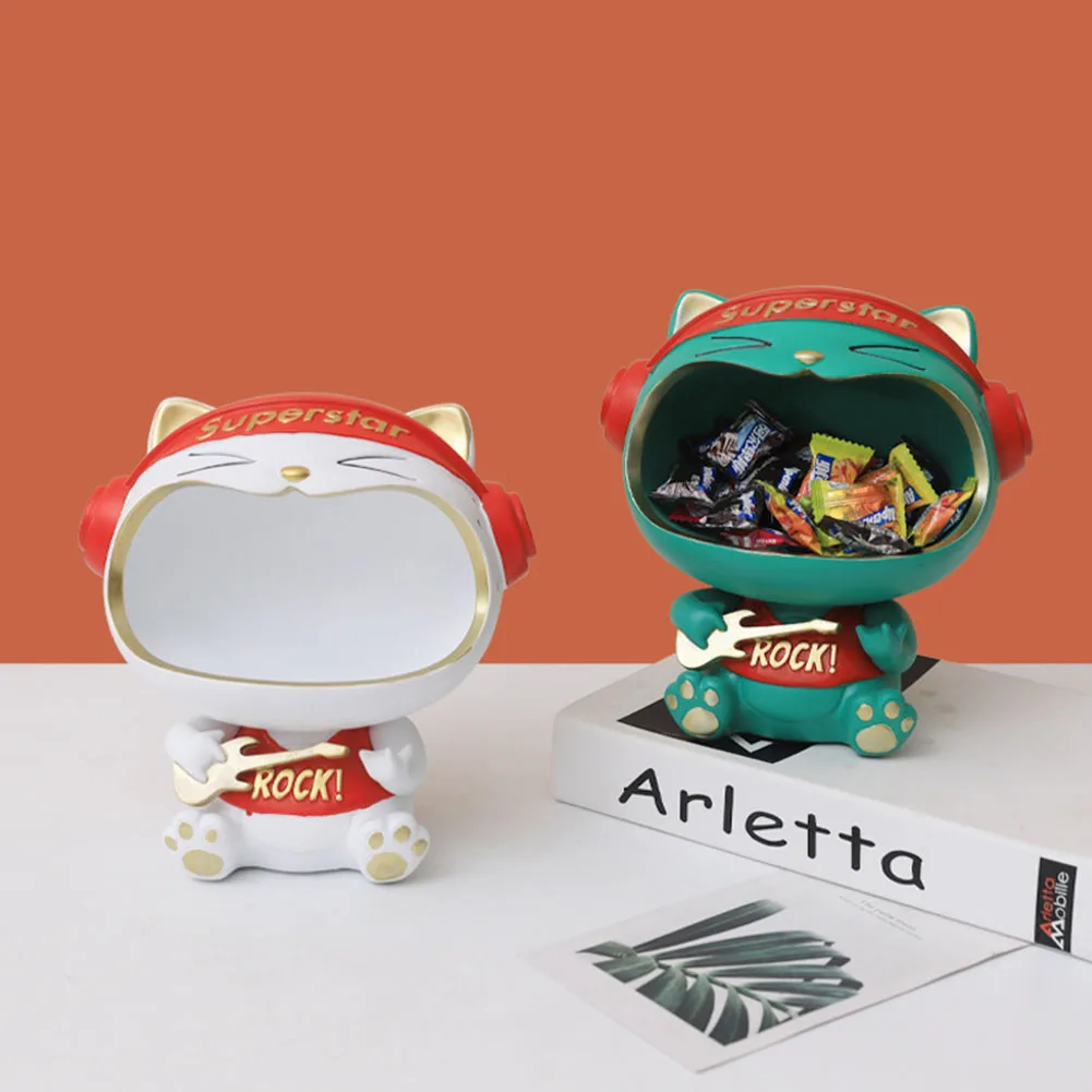 

Статуэтка на удачу, искусственное украшение из смолы, фигурка, подставка для хранения ключей, поднос для закусок, конфет, настольный органай...