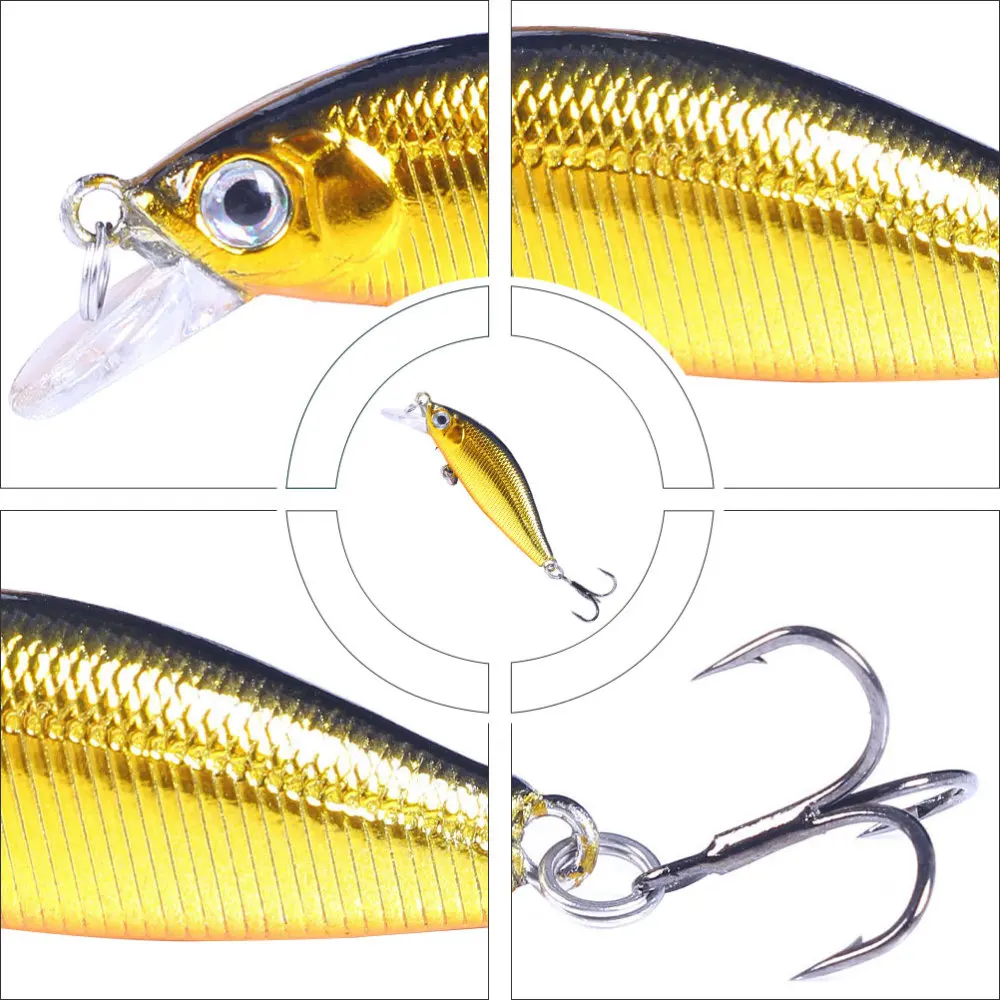 6 Pcs Durable Colorful Lightweight Portable Fake Bait for Women | Спорт и развлечения
