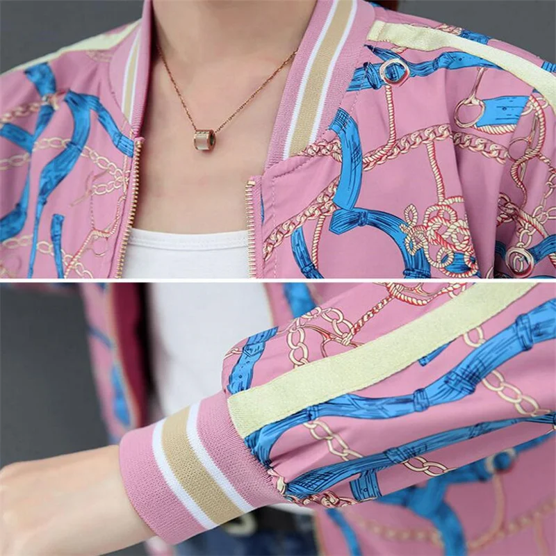 

Trend both sides Jacket Oversized Women's short Coats loose Reversible baseball uniform Female Outwear Spring Streetwear Jcket