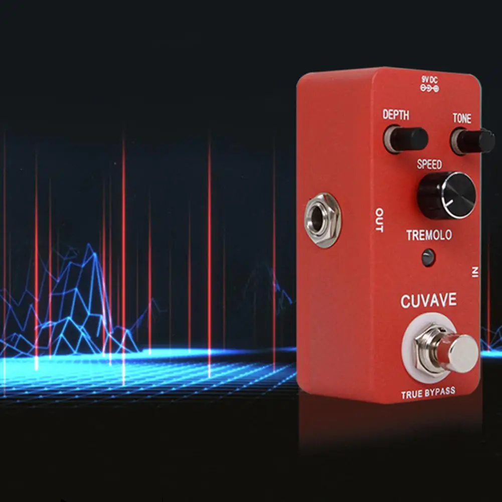 Гитарный эффект педаль гитарный Stompbox Tremolo Looper запись задержки перегрузки