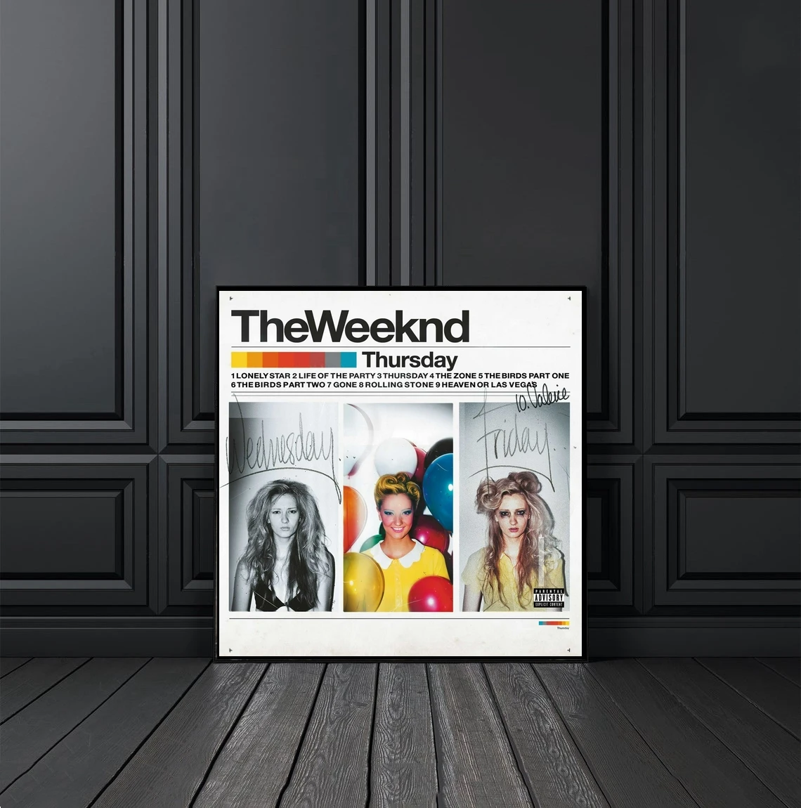 

The Weeknd-Четверг, музыкальный альбом, Обложка, холст, плакат, домашняя фотография (без рамки)