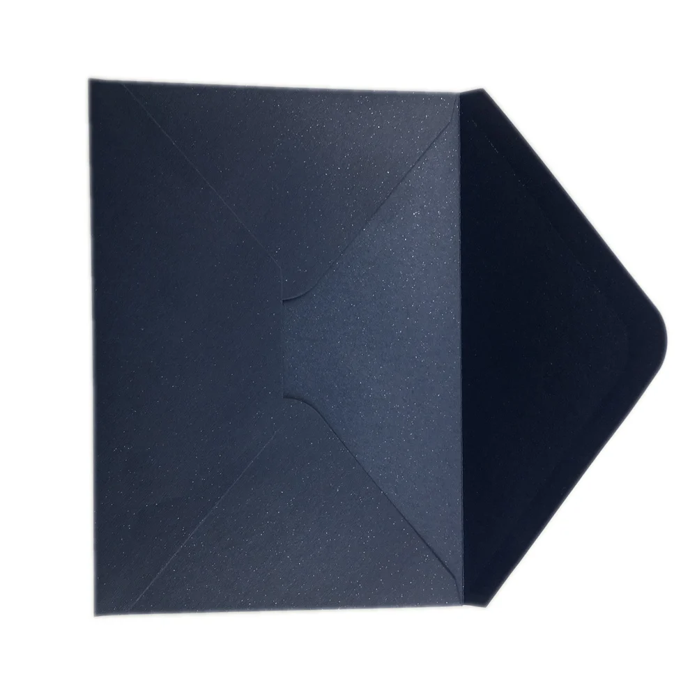 1 шт. темно-синий Карманный пригласительный лазер пригласительные приглашения