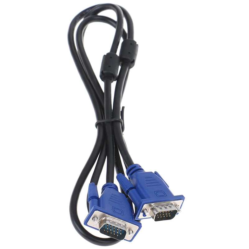 1 шт. 5 м компьютерный монитор VGA кабель с HDB15 мужчина к штепсельный разъем для ПК