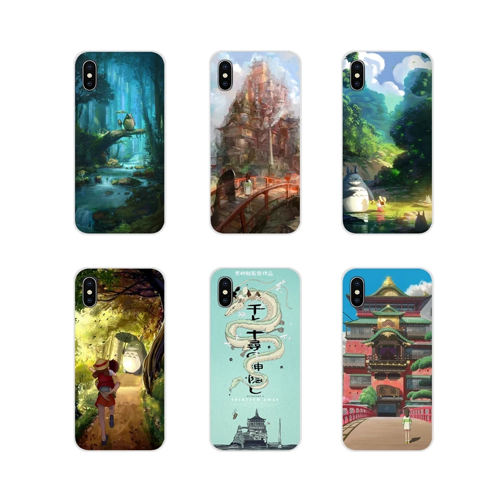 Чехол для телефона Totoro Spirited Away ghiдоступ чехлы Xiaomi Mi4 Mi5 Mi5S Mi6 Mi A1 A2 A3 5X 6X 8 CC 9 T Lite SE