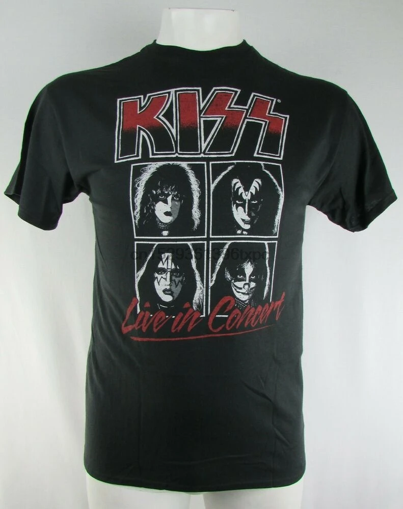 Мужская футболка Kiss Live концерт |