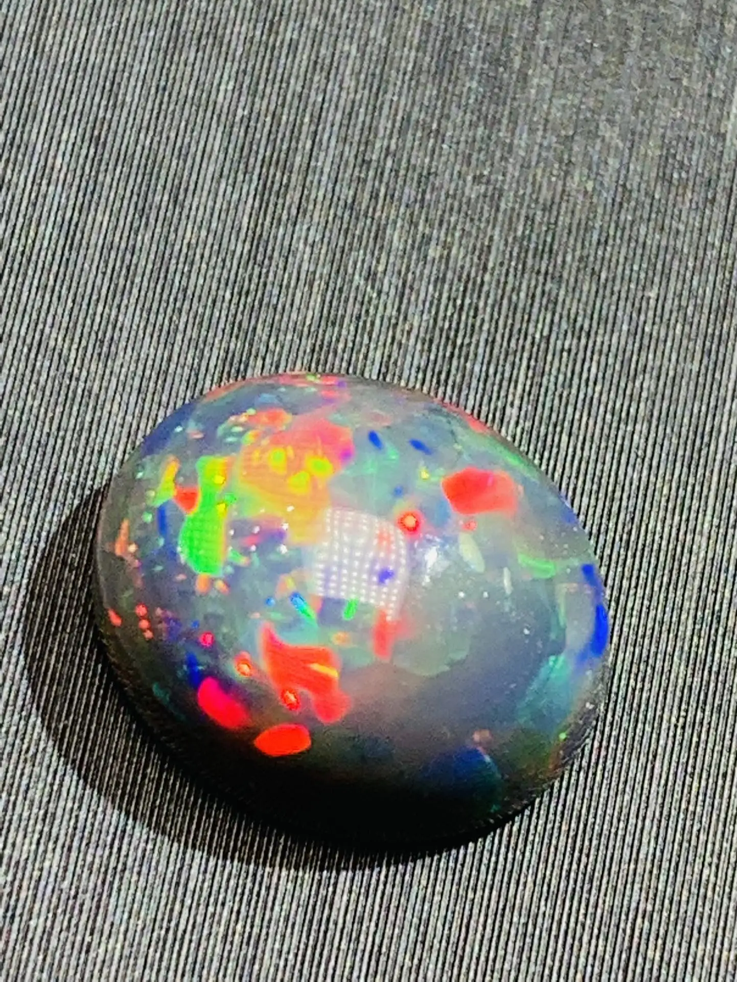 Pure natural opal bare stone colourful luster Round Making necklace ring bracelet accessories gemstones jewelry bijoux femme