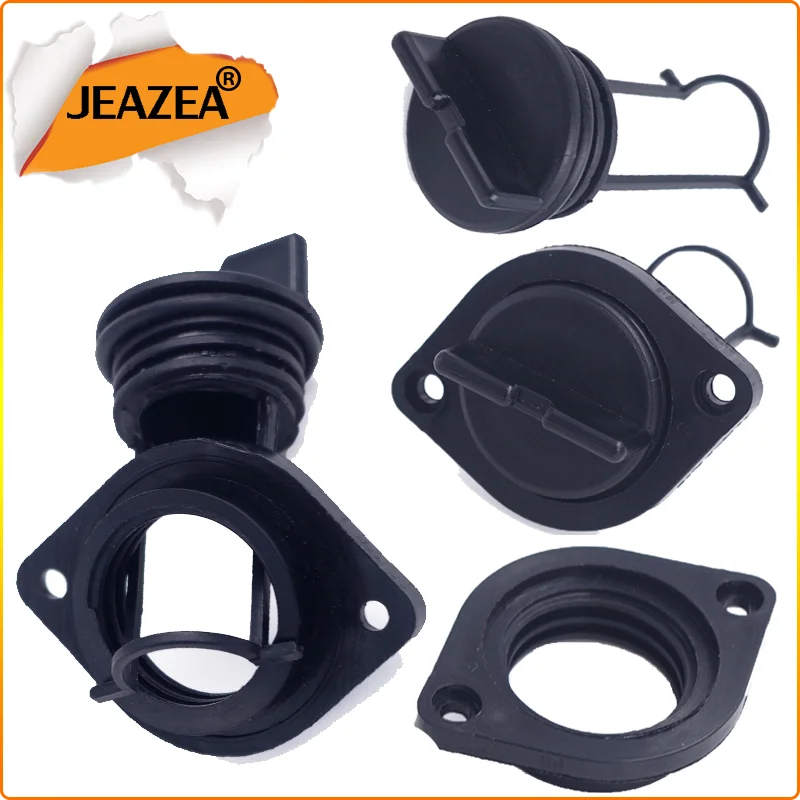 

JEAZEA Universal PVC Scupper Plug Drain Valve Cap Fit For boat Yacht RV Bath Boat Accessories