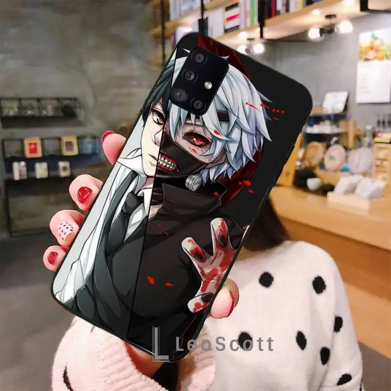 

Tokyo Ghouls Phone Cases For Samsung A50 A51 A71 A31 A21S S8 S9 S10 S20 S21 Plus Fe Ultra 4G 5G
