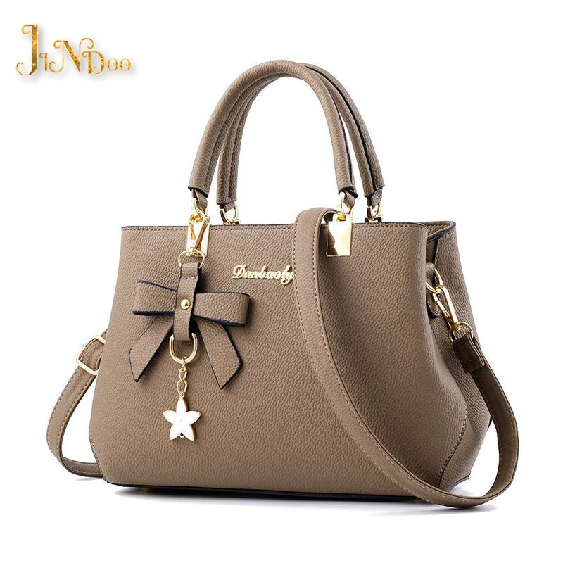 2021 Elegant Shoulder Bag Women Designer Luxury Handbags Women Bags Large Capacity Bow Sweet Messenger Crossbody Bag for Female