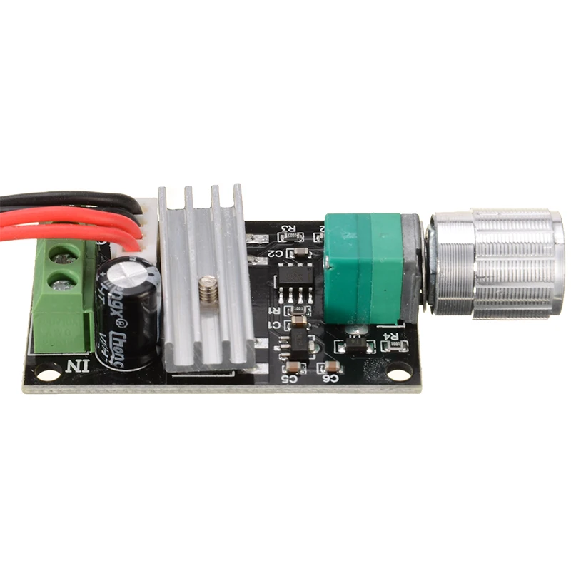 1 шт. контроллер скорости двигателя постоянного тока 6 В/12 В/24 В 3A регулируемые