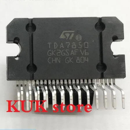 

Оригинальный 100% новый TDA7850 4x50 Вт MOSFET quad bridge power ZIP-25 1 шт./лот