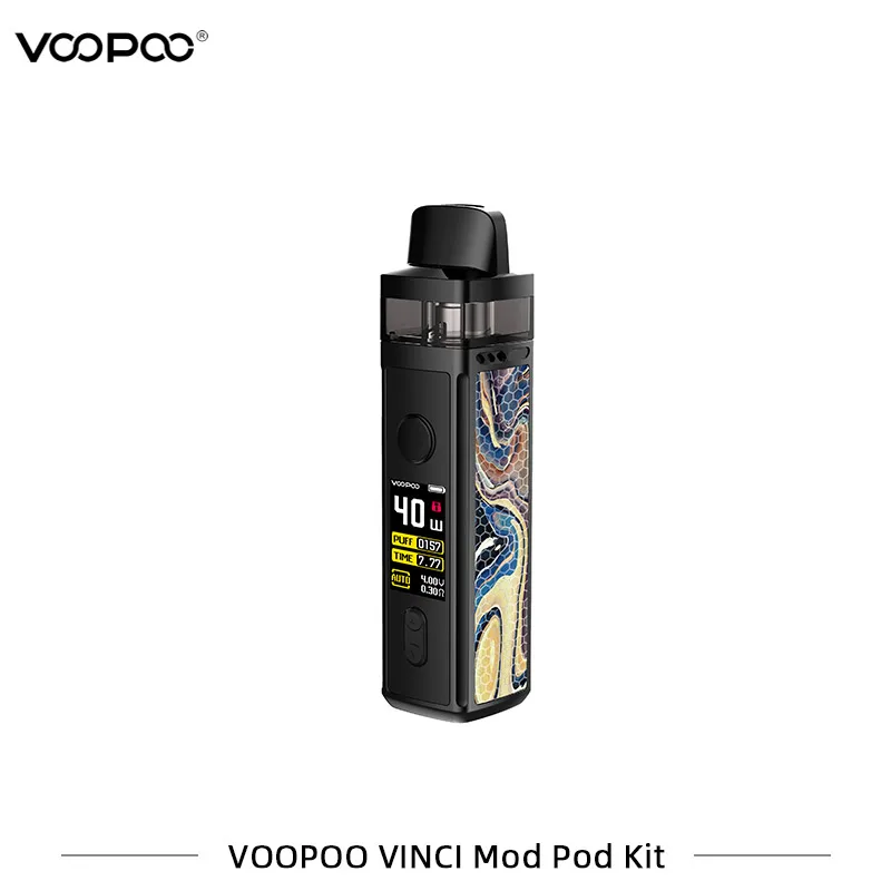 Электронная сигарета Voopoo Vinci 5 встроенный аккумулятор 1500 мАч максимальная