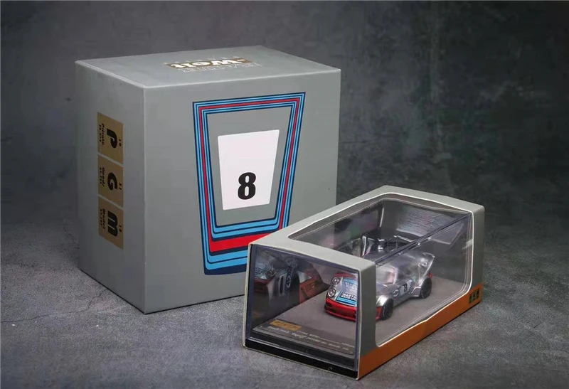 Модель автомобиля Martini 1:64 Prosche 911 RWB 964|Наземный транспорт| |