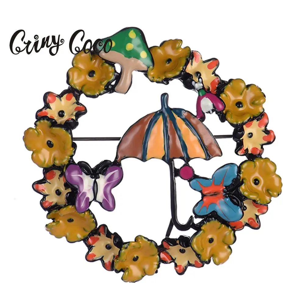 Модный бренд цветы Броши Булавки с бабочками для женщин Свадебные украшения 2019