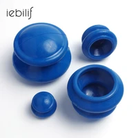 4pcs vacuum cans suction cups massage anti cellulite vacuum cupping set facial body chinese therapy massages health care