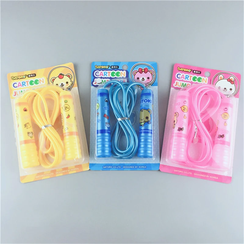 

Cartoon Jumping Rope Outdoor Kindergarten Children Exercise Beginners Students Fitness Equipment