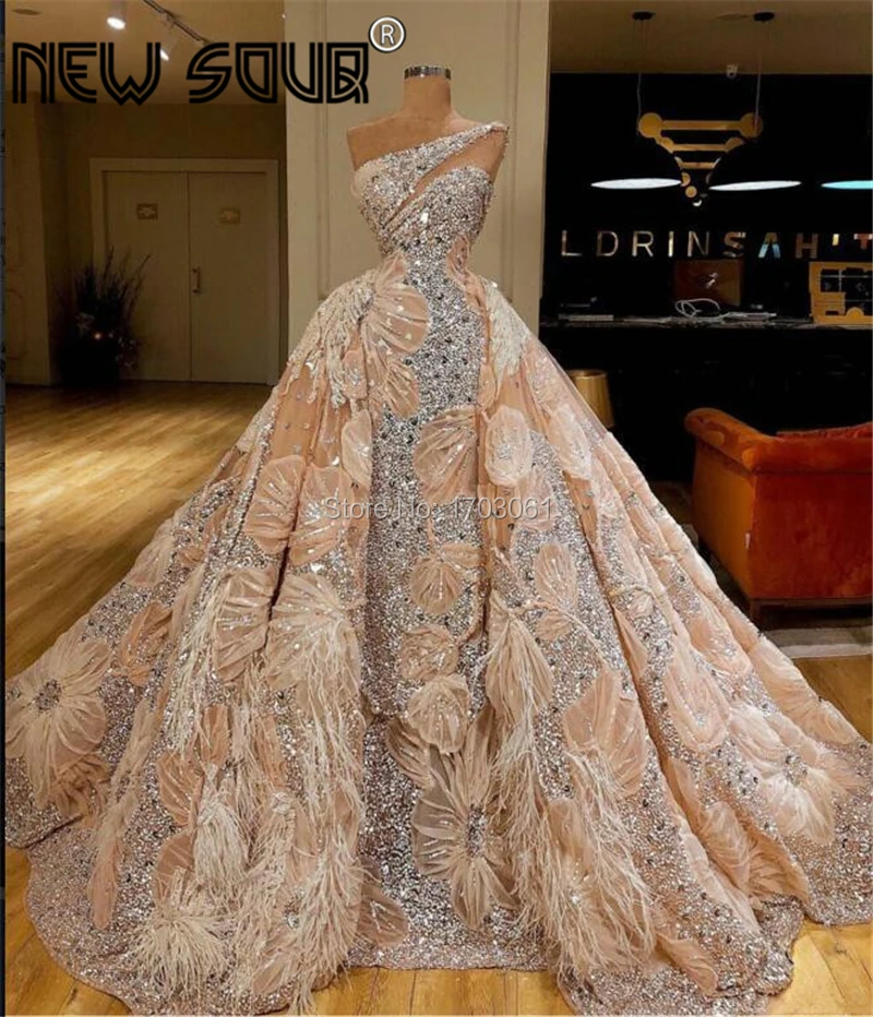 Благородные африканские шикарные вечерние платья на одно плечо 2020 Robe De Soiree