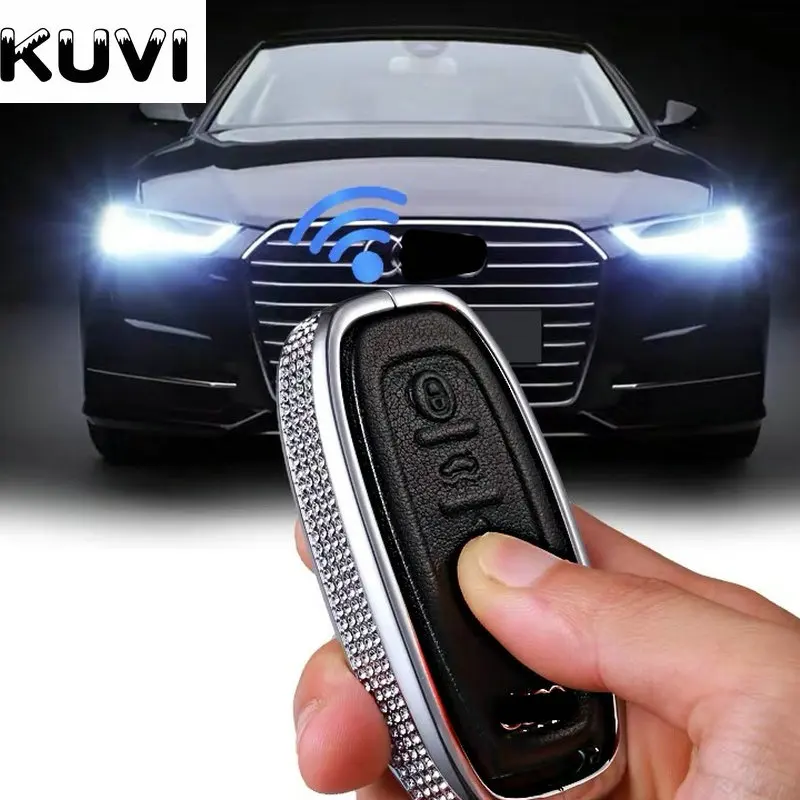 Diamond цинковый сплав кожа автомобиль дистанционного крышка смарт ключа Fob чехол в
