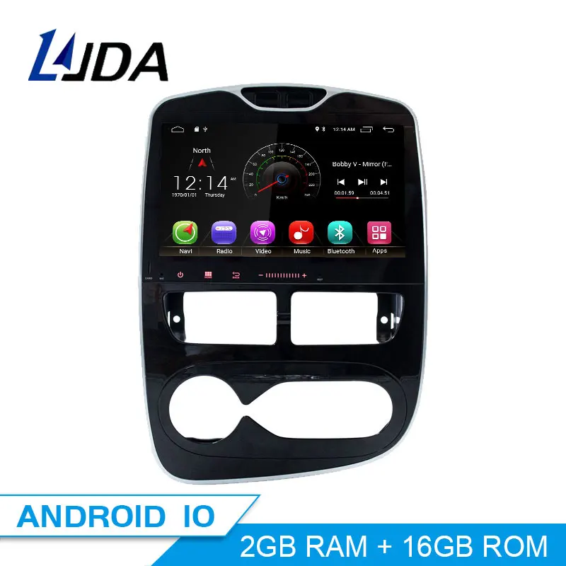 DSP Carplay 10 1 дюймов Android автомобильный DVD плеер для Clio 2013 2014 2015 2016 2017 Автомобильный