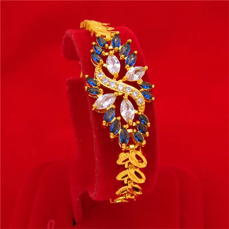 Женский браслет в Корейском стиле цвет желтый и золотой | Украшения аксессуары