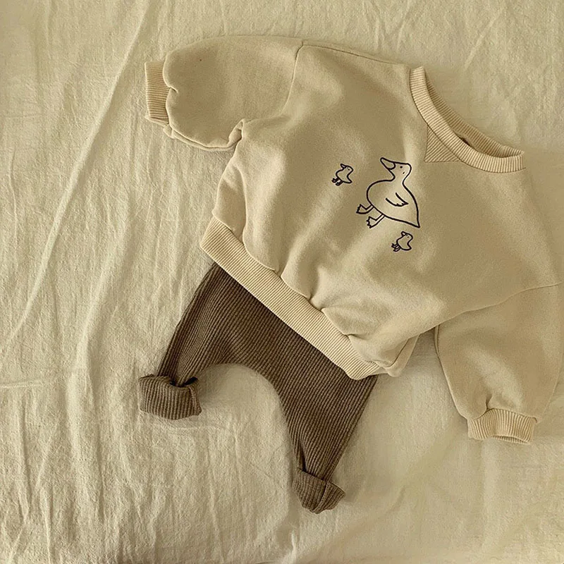 Детские леггинсы в полоску MILANCEL узкие Корейском стиле для мальчиков и