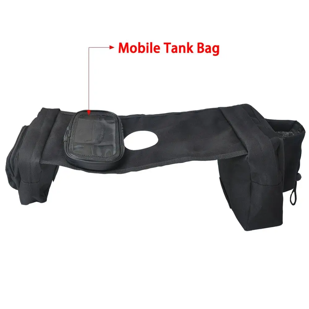 Сумка для топливного бака ATV водонепроницаемая сумка хранения скутера UTV Yamaha Kawasaki