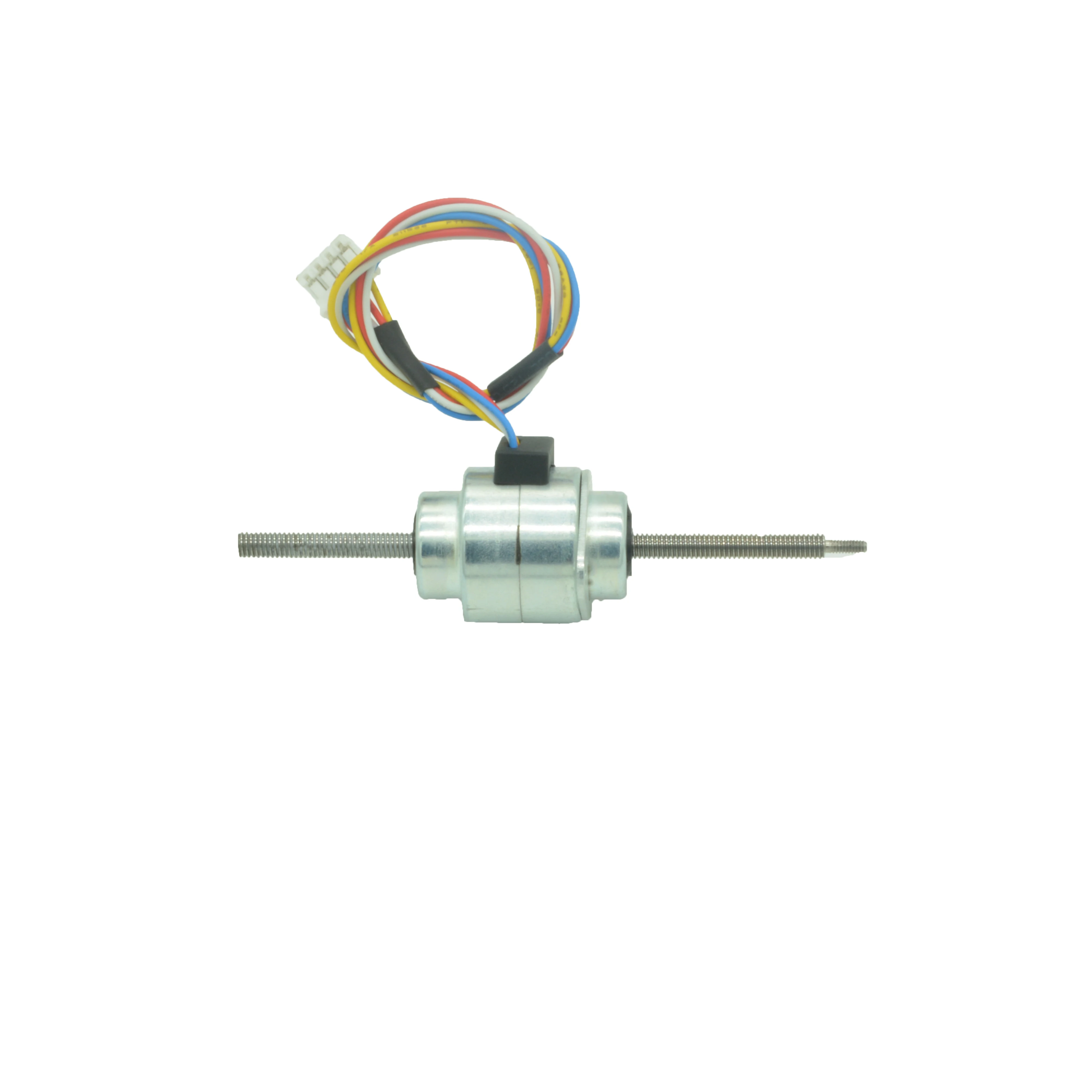 

20 Необычный гибридный шаговый двигатель PM Линейный привод 80 мм Ходовой винт 15 ° Шаговый угол