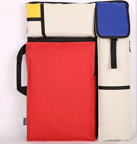 Cena Ginflash 4k Kolorowa Przenośna Tabliczka Do Rysowania/malowania Torba Futerał Do Przenoszenia Rysunek Sztalugi Torba Wodoodporna Płyta Do Przenoszenia Sketchpad Bag