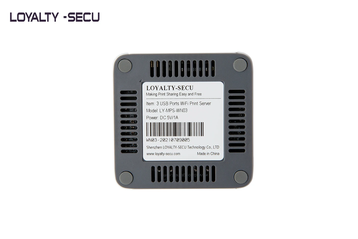 Беспроводной сетевой сервер печати |