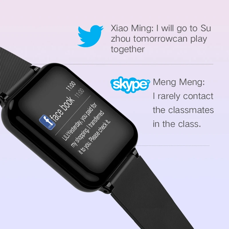 Смарт-часы B57 для мужчин и женщин водонепроницаемые спортивные iphone Huawei Xiaomi