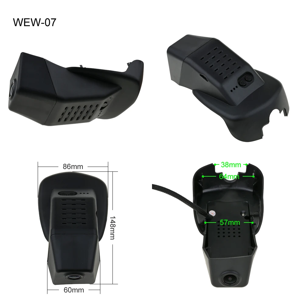 $352.80 SINOSMART Novatek 96672 Wifi DVR Camera for Volvo V60 S60 S80 S80L S90 XC40 XC60 XC70 XC90 App Control SONY IMX323 1080P