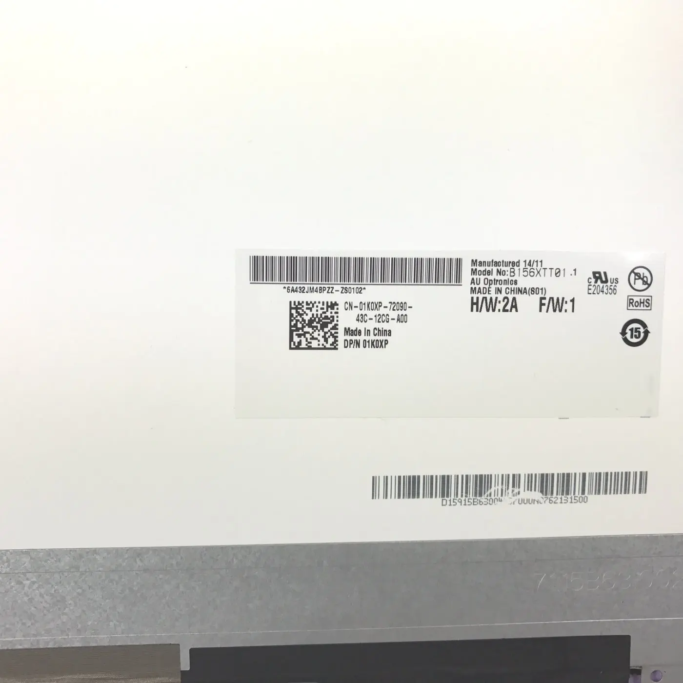 15 6-дюймовый сенсорный экран для ноутбука B156XTT01.1 LTN156AT36-D01 Dell Inspiron 6 Series 15-3000 3541 3542 3543